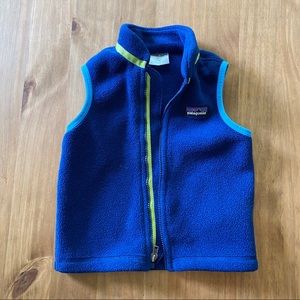 Patagonia fleece vest.